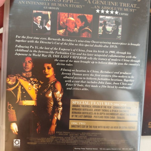 The Last Emperor DVD 2 disc special edition like new
