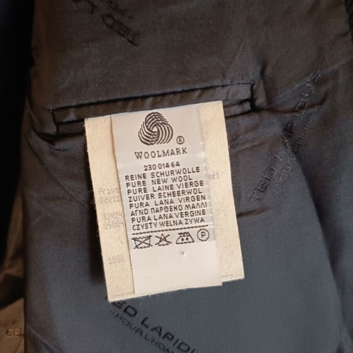 Ted Lapidus Paris luxury jacket black size M/L like new