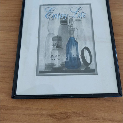 Plastic photo frame 24x30 like new