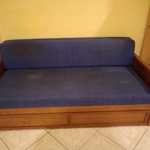 Storage sofa bed used with storage space and bed function