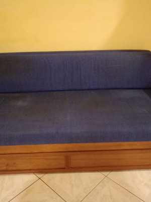 Storage sofa bed used with storage space and bed function