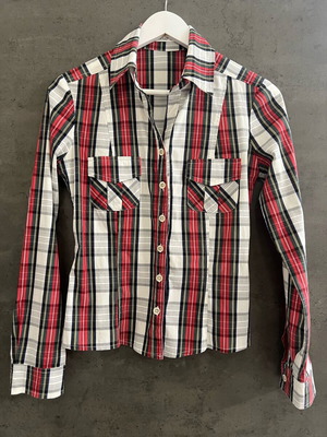 Positivo women's plaid western shirt size S like new