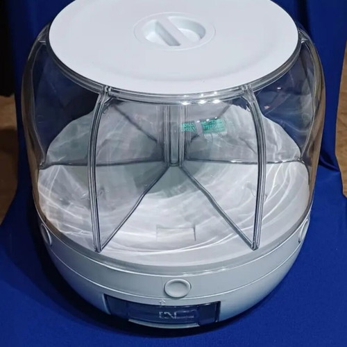 Rotating Legume and Pasta Dispenser like new, 3 liters, 6 compartments
