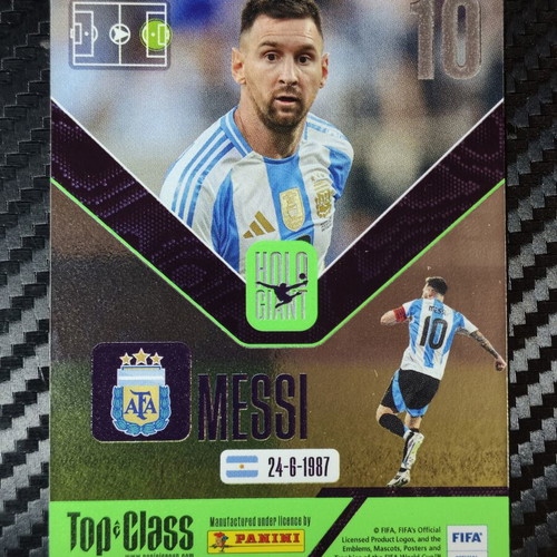 Panini Top Class 2024/25 Lionel Messi Holo Giant Card #HG02 Argentina