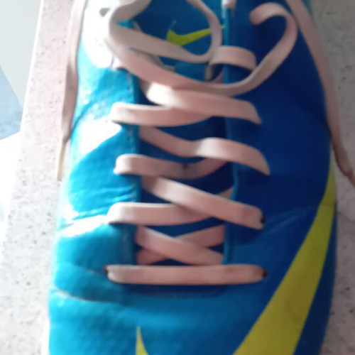 Nike Mercurial Victory IV TF football shoes used, size 43, blue