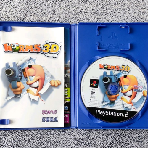 Worms 3D PlayStation 2 used with manual