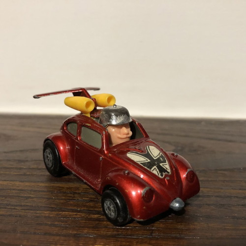 Matchbox Superfast No. 11 Flying Bug toy car used, Volkswagen Beetle 1972