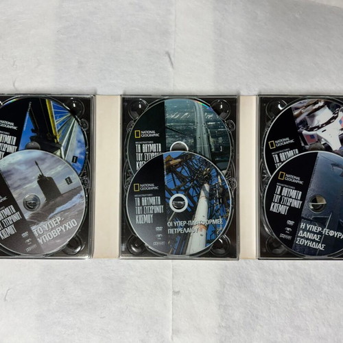 National Geographic Megastructures DVD set new, 6 discs