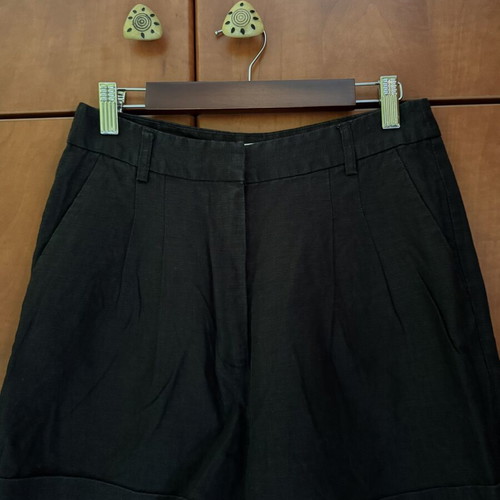 NA-KD linen shorts size 36, black