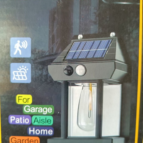Balcony light with solar charging, new