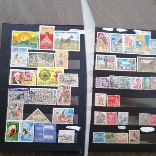 Stamp album used with thematic editions from many countries
