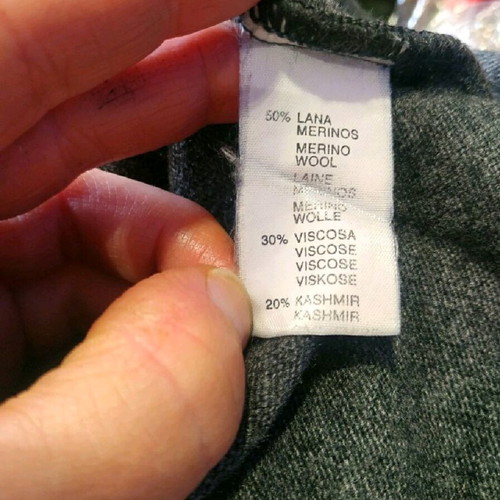 Daniel & Mayer knitted thin sweater gray like new size L