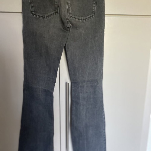 Zara Stretch Flared Jeans XS Like New Black