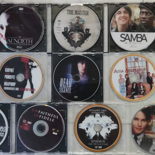 DVD collection new with Greek subtitles