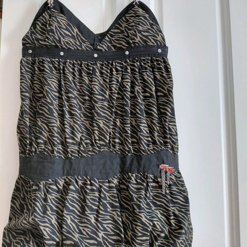 Emily The Strange 90s dress medium, like new, black