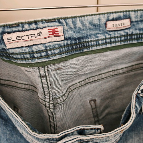 Electra Jeans Silver Line men's jeans like new, vintage look, size XXL