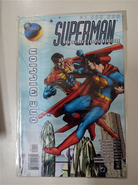  DC COMICS xenoglossa SUPERMAN: THE MAN OF TOMORROW #1,000,000
