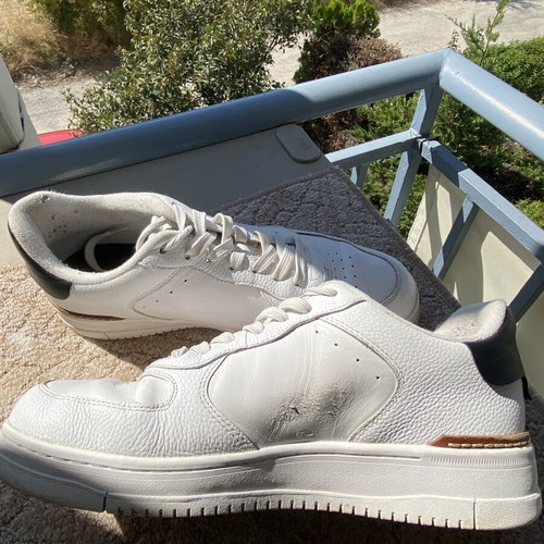 Ralph Lauren sneakers size 43 used, white