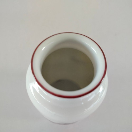 Small porcelain vase with flowers Creidlitz used, Bavaria