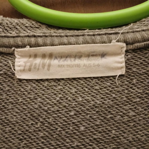 H&M Fall Jacket with Hood for 6-Year-Old Boy, Used, Gray