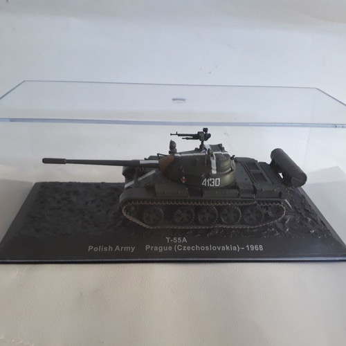 Collectible T-55A Polish Army Prague tank 1/43 scale new