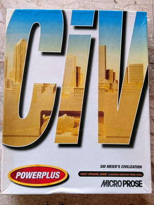 Commodore Amiga Civilization like new, strategy game