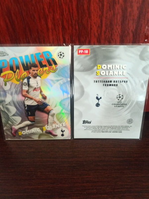 Dominic Solanke Power Players stickers like new x2