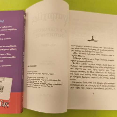 Goosebumps 4: The Cursed Photographs by R.L. Stine
