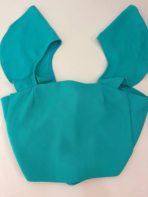 Anna Samouka Turquoise Top One Size New