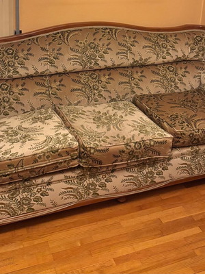 Three-seater sofa used