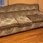 Three-seater sofa used