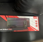 Gaming Combo 3-σε-1 με RGB πληκτρολόγιο, ποντίκι και mousepad καινούργιο