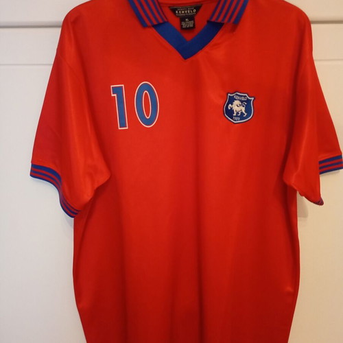 Kenvelo Vintage Football Jersey No 10 XL red like new