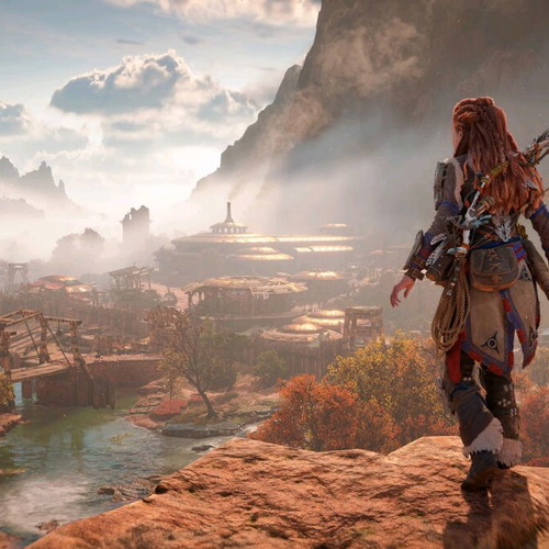 Along Horizon Poster
