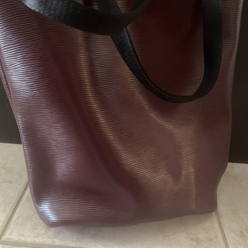 FRNC shoulder bag large, burgundy, like new with multifunctional strap