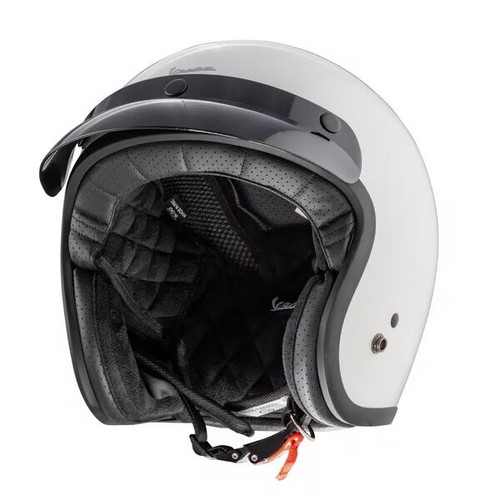 Vespa Piaggio Jet helmet white limited edition large size new