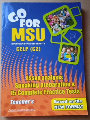 Go for MSU - CELP C2 Teacher's book like new