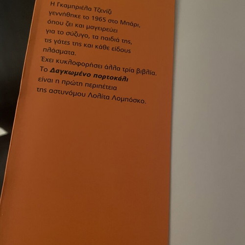 Bitten Orange novel by Gabriella Tzenizi new