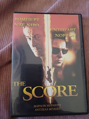 The Score DVD in excellent condition, crime genre with subtitles