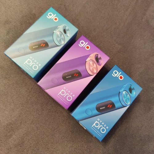 Set of 3 glo Hyper Pro tobacco heating devices