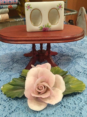 Λουλούδι Capodimonte μεταχειρισμένο, ροζ, ρομαντικό