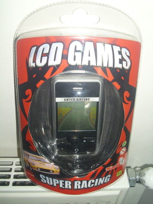 Retro LCD Game Simba Super Racing new, handheld