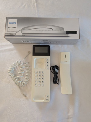 Philips M110 Corded Telephone Gondola White like new
