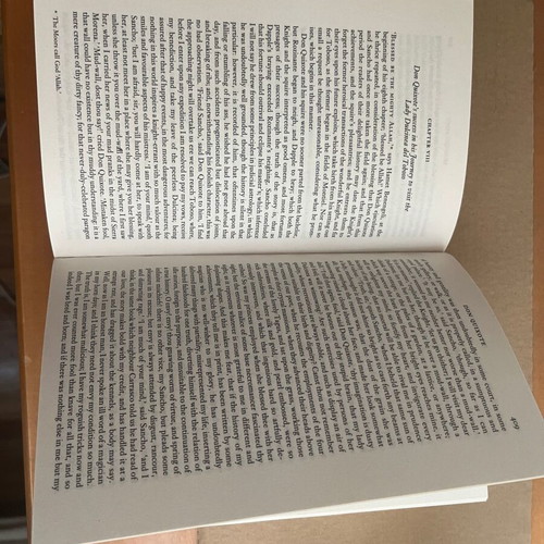 Don Quixote used, English