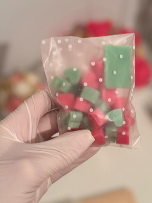 Wax melts melomakarono new, plant wax, pack of 10 hearts