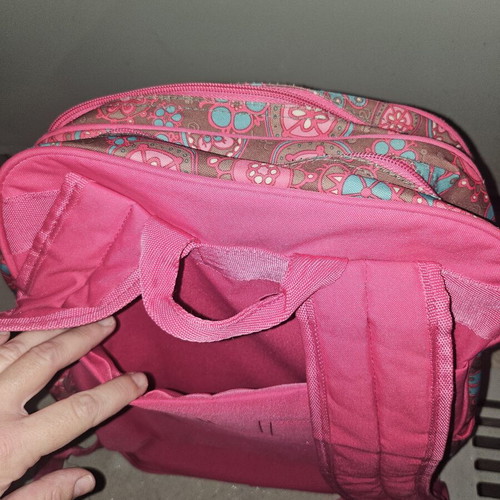 Blossom backpack with three compartments