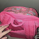 Blossom backpack with three compartments