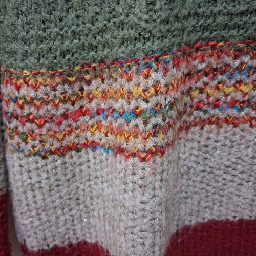 Czyoon sweater used, size M, multicolor