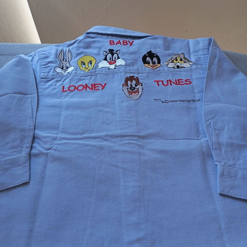 Set of 4 long-sleeve shirts for boys, sizes 104-110, ages 3-4
