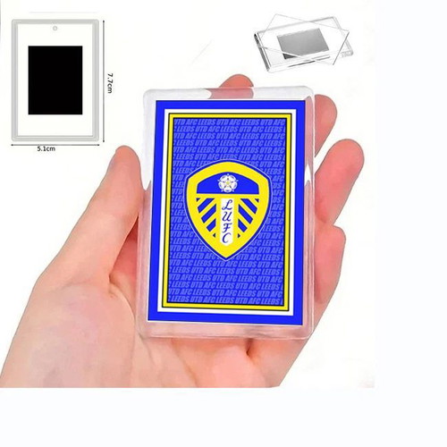 Μαγνήτης ψυγείου Leeds United με διάφανη ακρυλική κορνίζα